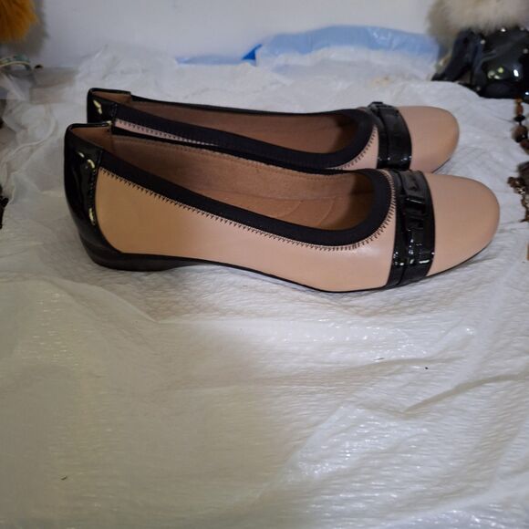 Collection By Clark's Women's Flats Pink & Black Cushion Office Core 9.5 M - Picture 5 of 12